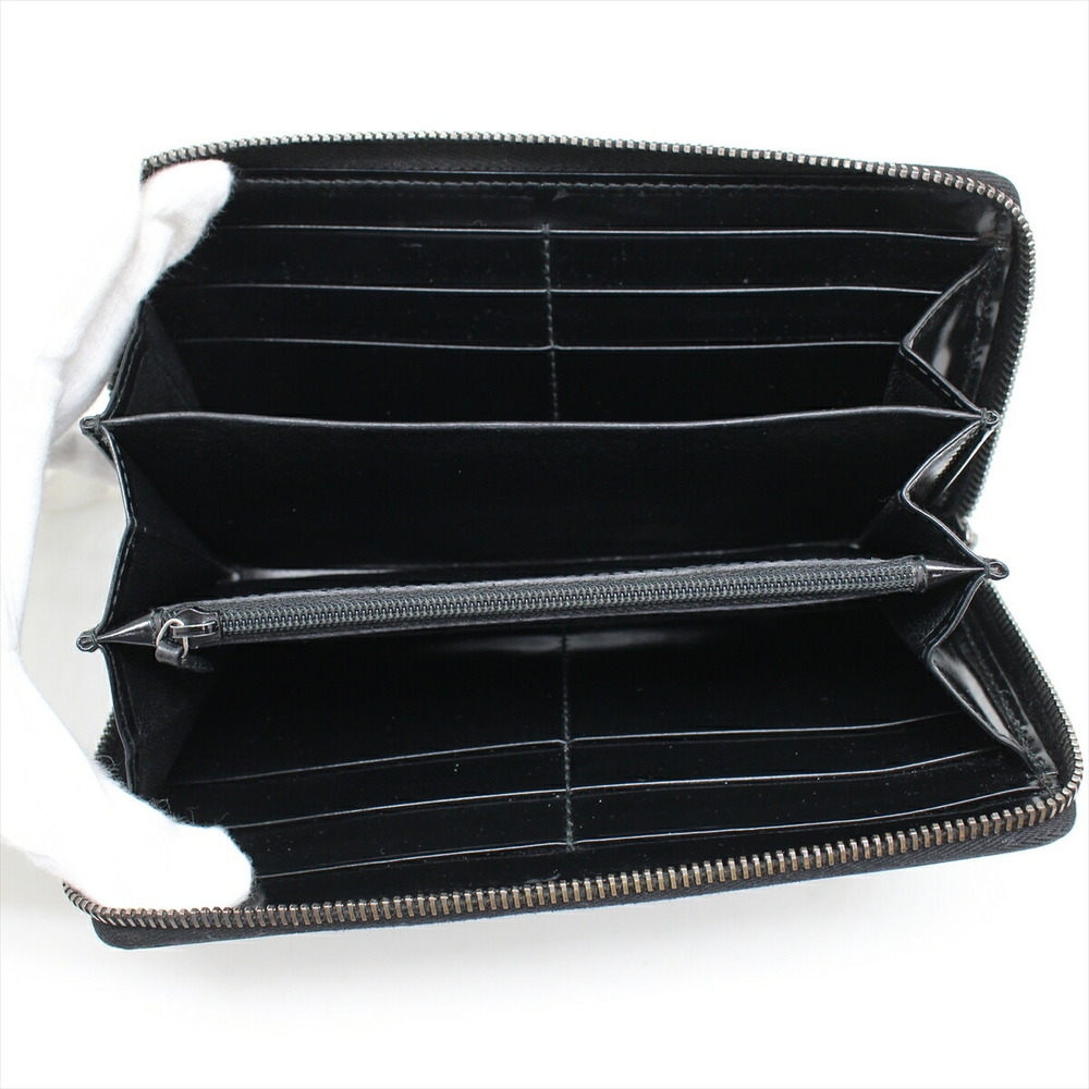 Gucci Gg Implement Leather Round Zipper Wallet Bl… - image 8